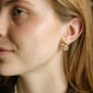 fd18 pendientes rosetas diamantes